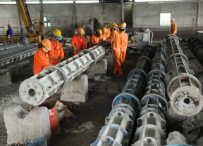 Cung ứng vật tư bê tông cho dự án điện nông thôn